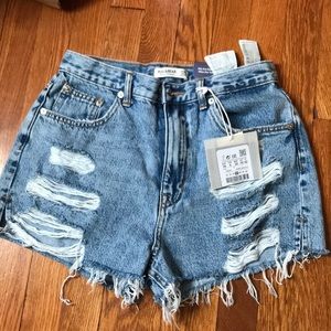 Pull & bear denim shorts